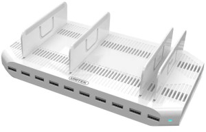 Unitek Y-2172 stacja ładująca 10 x USB 2,4A 96W