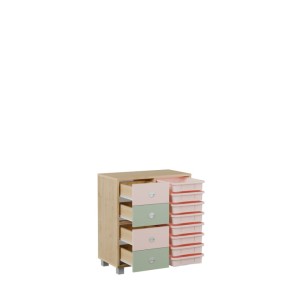 Regał z pojemnikami EDU-BOX EB04