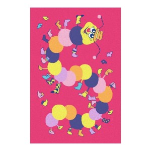 Dywan Funky Top Iwo - amarant